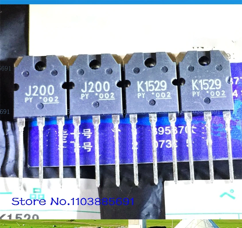 

2 шт./лот = пара 2SK1529 2SJ200 K1529 J200