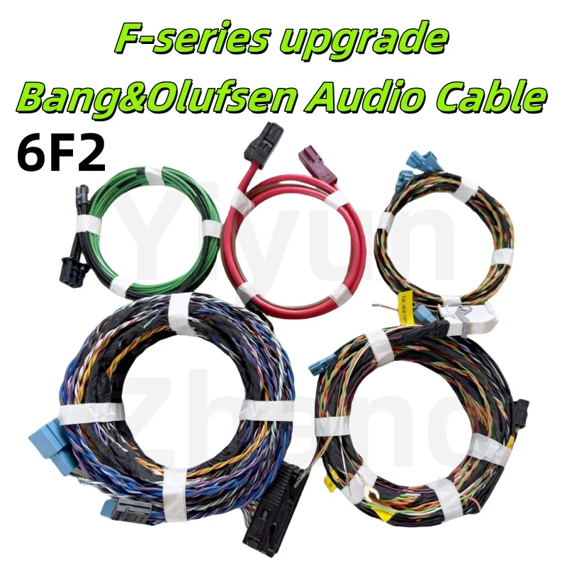 For BMW F-series upgraded with original Bang&Olufsen dedicated cables F10 B&O cables, F01/F02/F15/F16/F10 B&O cables F01 B&O