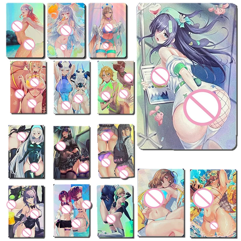 

Anime Goddess Story Yae Miko Beelzebul Kafka Allegra Clark DIY homemade flashcards Game Collection boy Birthday Christmas gifts