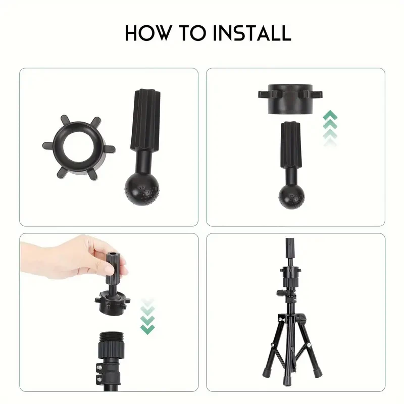 36 سنتيمتر-56 سنتيمتر قابل للتعديل المعرضة رئيس حامل ترايبود تصفيف الشعر التدريب رئيس حامل لصالون استخدام شعر مستعار عرض رئيس الوقوف