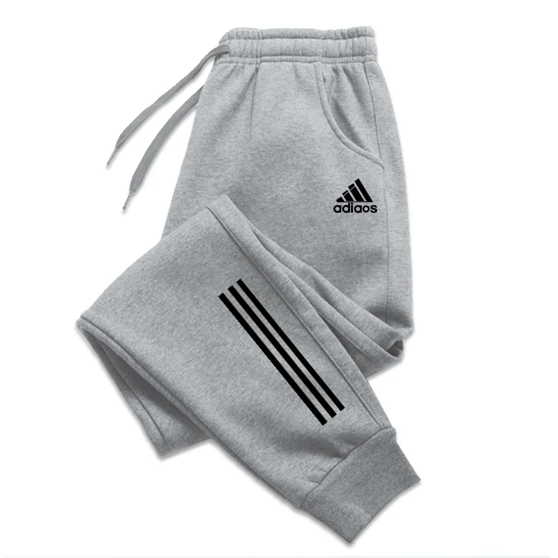 ملابس رياضية رجالية جديدة لخريف وشتاء 2025 ، سراويل الركض سميكة في الهواء الطلق ، سراويل تقليدية عصرية للرجال والنساء