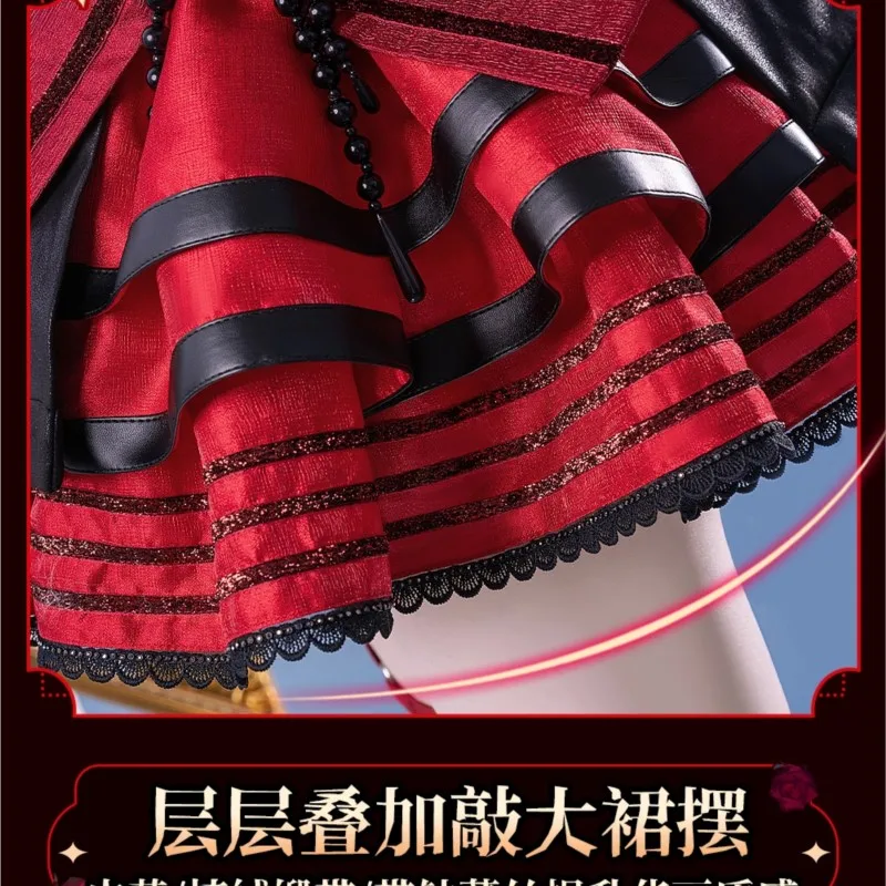 مشروع Sekai Pjsk لعب الأدوار حفلة معرض كوميدي لطيف زي رائجة البيع لوليتا الأحمر زي الهالوين التأثيري عيد الميلاد