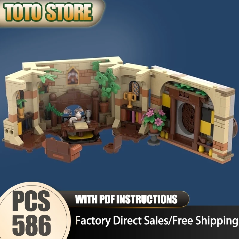 Movie Model Moc Building Bricks Common Room Model Technology Blocks Famous Scene Christmas DIY Toy Construction Holiday Gifts