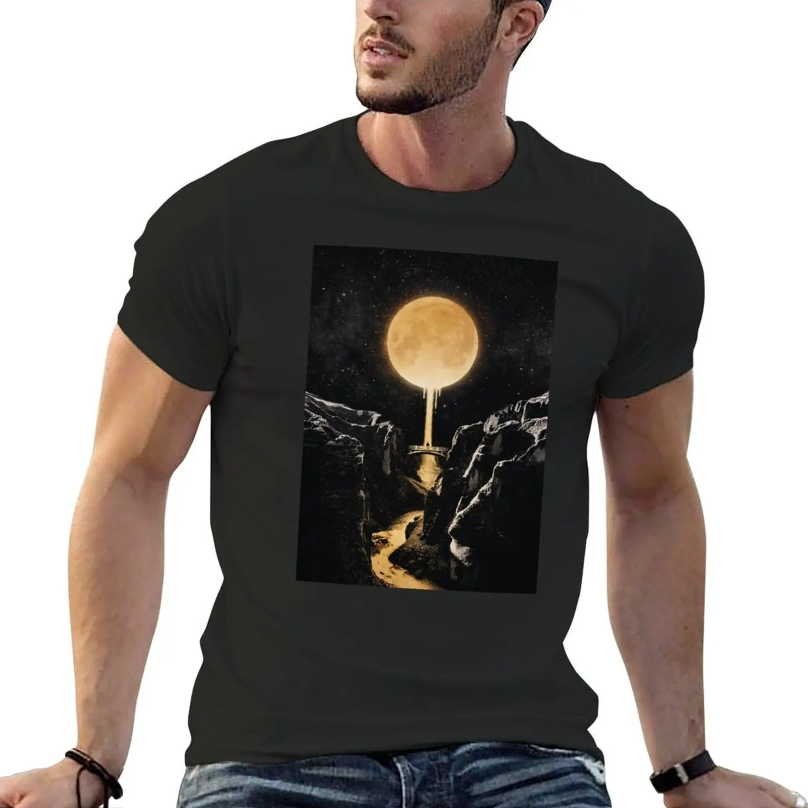 Moonlit T-Shirt custom shirt oversized t shirt shirts for men graphic tees