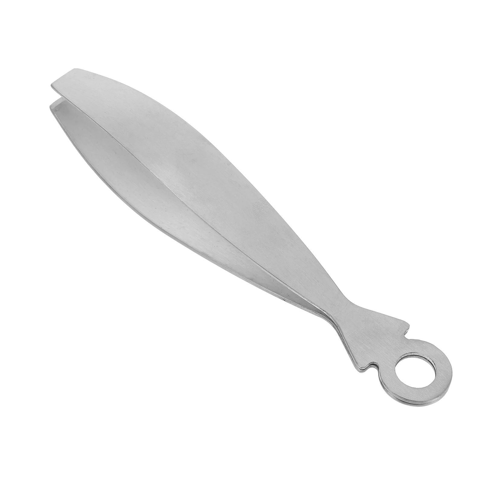 

Stainless Steel Fish Bone Tweezers Lightweight Portable Flat Collet Chicken Hair Remover Food Grade Material Perfect for Kitchen