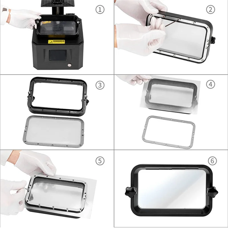 2 قطعة NFEP فيلم FEP فيلم شفاف 280X200x0.15 مللي متر ل Anycubic الفوتون S أحادية ELEGOO زحل 2 أجزاء طابعة ثلاثية الأبعاد