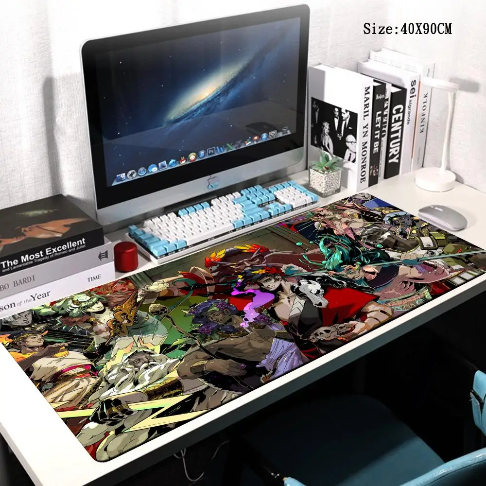 

Mousepad XXL Large Custom Home keyboard pad Mouse Mat MousePads Hades Office Carpet Natural Rubber Mouse Mat Desktop Mouse Pad