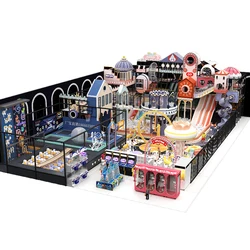 Custom Commercial Children'S Toy Mobilization Theme Large Amusement Park, Business Center Large Kids Indoor Playground Equipment