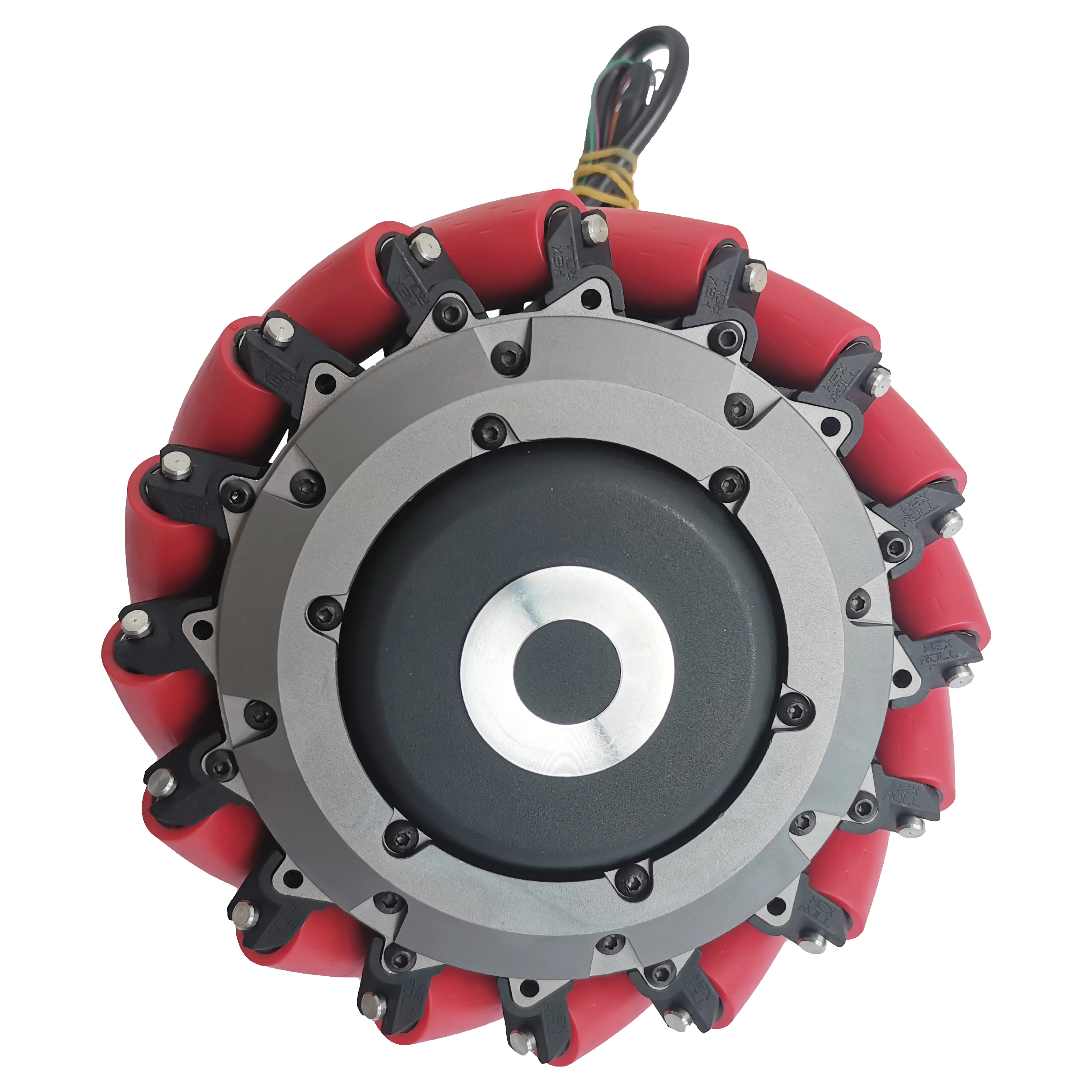 

Колесный двигатель Mecanum 6-дюймовый всеволночный двигатель для мобильной платформы