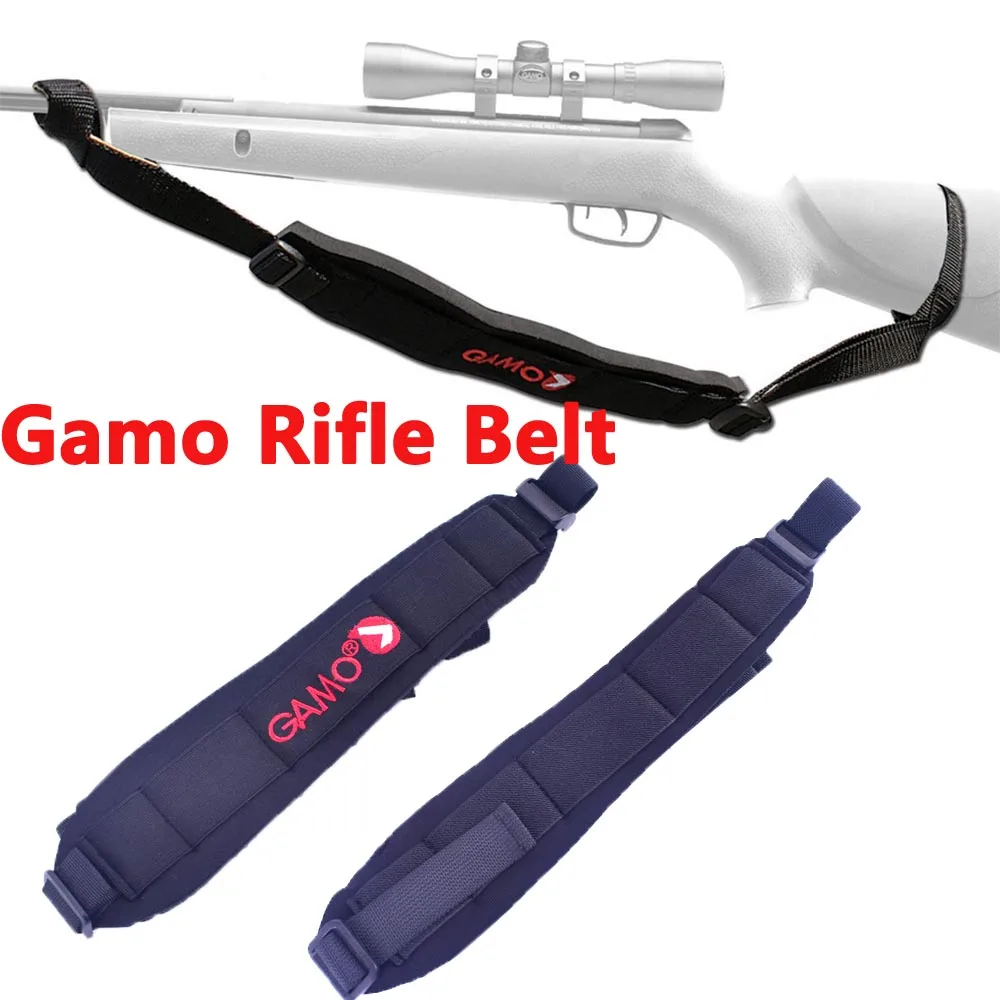 

Tactical Gamo Adjustable Stretching Non-Slip Rubberized Shoulder Sling Belt Strap Gun Buddy Perfect for Hunting Any Airgun Rifle