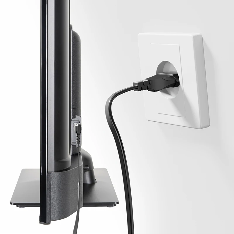 كابل الطاقة الكوري 2-Prong سلك الطاقة الكوري قابس التيار المتردد الكوري إلى IEC C7 الشكل 8 سلك الطاقة لـ PS5 Xbox Series X/S Apple TV #3