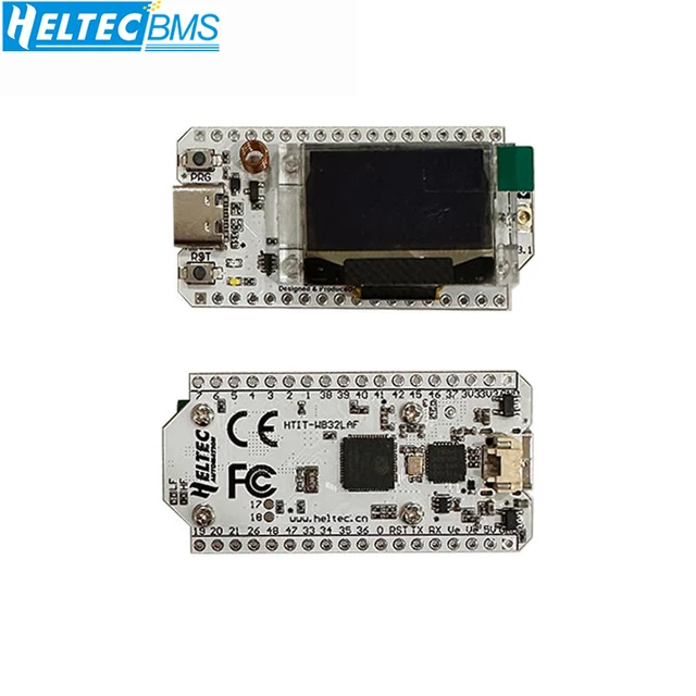 2PC WIFI lora 32 V3 IoT Opcjonalna obudowa, układ ESP32 0,96-calowy wyświetlacz OLED Obsługa Bluetooth WiFi Kompatybilny z Arduino