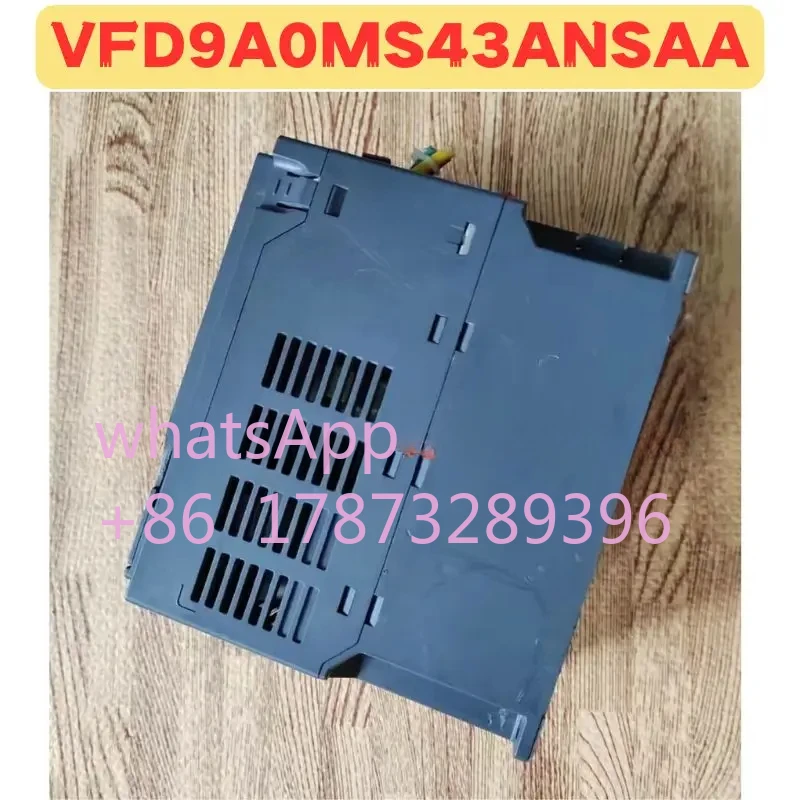 Used Frequency Converter VFD9A0MS43ANSAA Normal Function Tested OK
