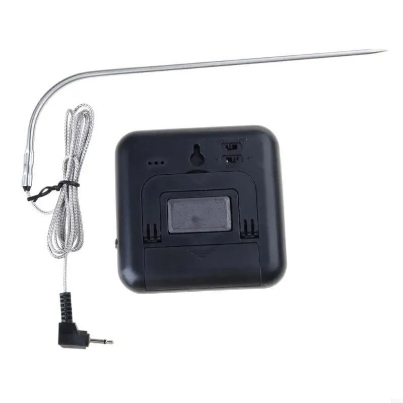 Termómetros sonda inoxidable HX6C para alimentos, para asar, cocina, LCD electrónico, detector temperatura Digital,