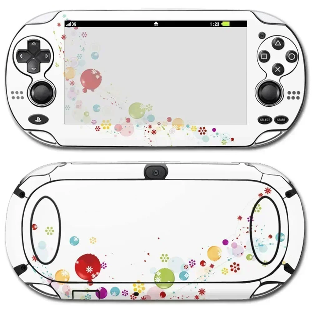 Dragon Design Waterproof Games Accessories Vinyl Decal for PS vita 1000 Skin Sticker