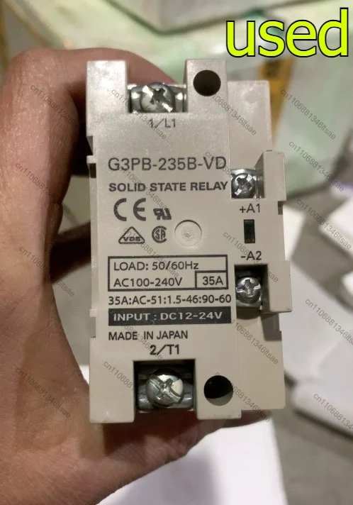 Accessories 1pcs solid state relay g3pb-235b-vd, dc controlled ac. current 35a