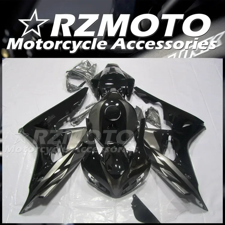 

4Gifts New ABS Whole Motorcycle Fairings Kit Fit for HONDA CBR1000RR 2006 2007 06 07 Bodywork Set Black Gray