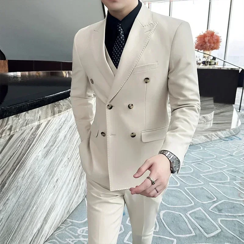 A3765 Male Business Casual Gentleman Suit Jackets Men's Sunscreen Suit Coats