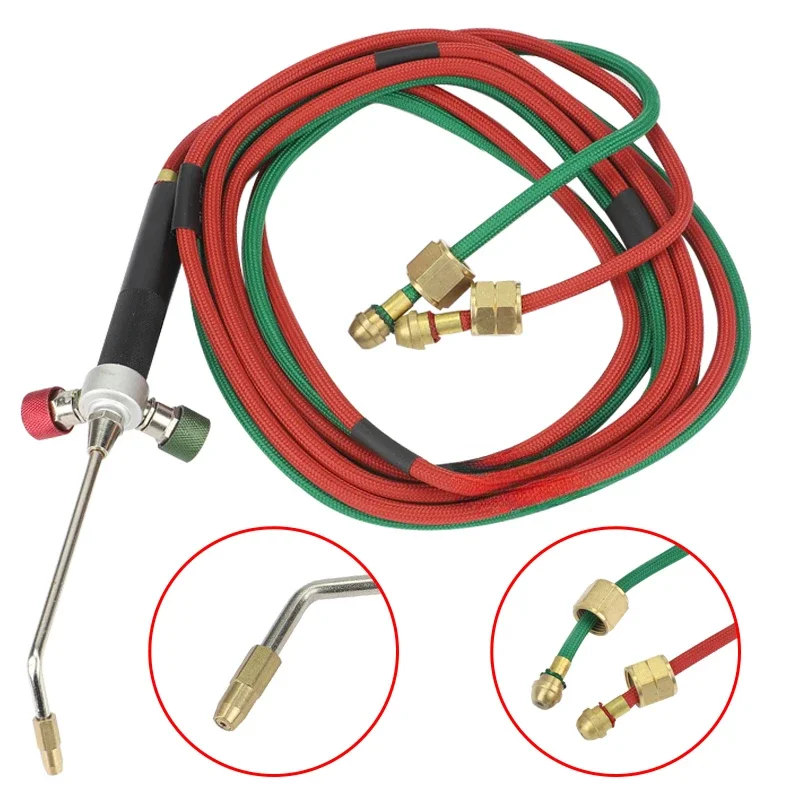 

single nozzle The Little Torch Portable Acetylene Oxygen Torch Soldering, Mini Gas Welding Torch Equipment Jewelry Making Tools