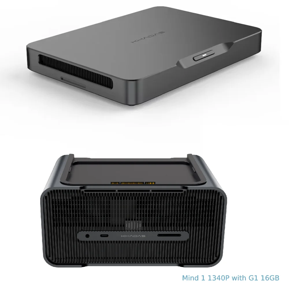 Khadas Mind 1 Mini PC, Intel Core i7-1360P 5.0GHz Micro Desktop