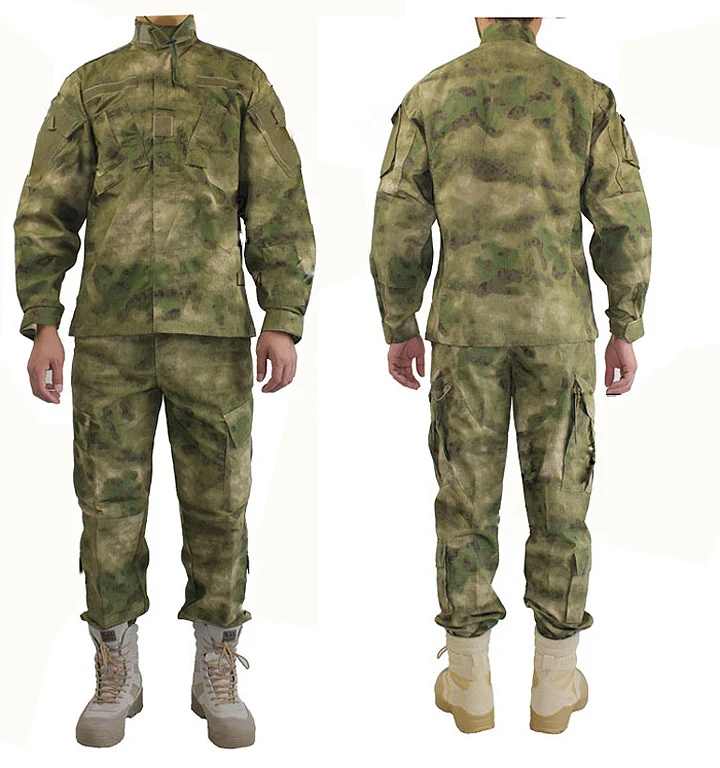 ATFG Green Water Drop Ruins American Camouflage Duit CS Game Battle Tactics Suit