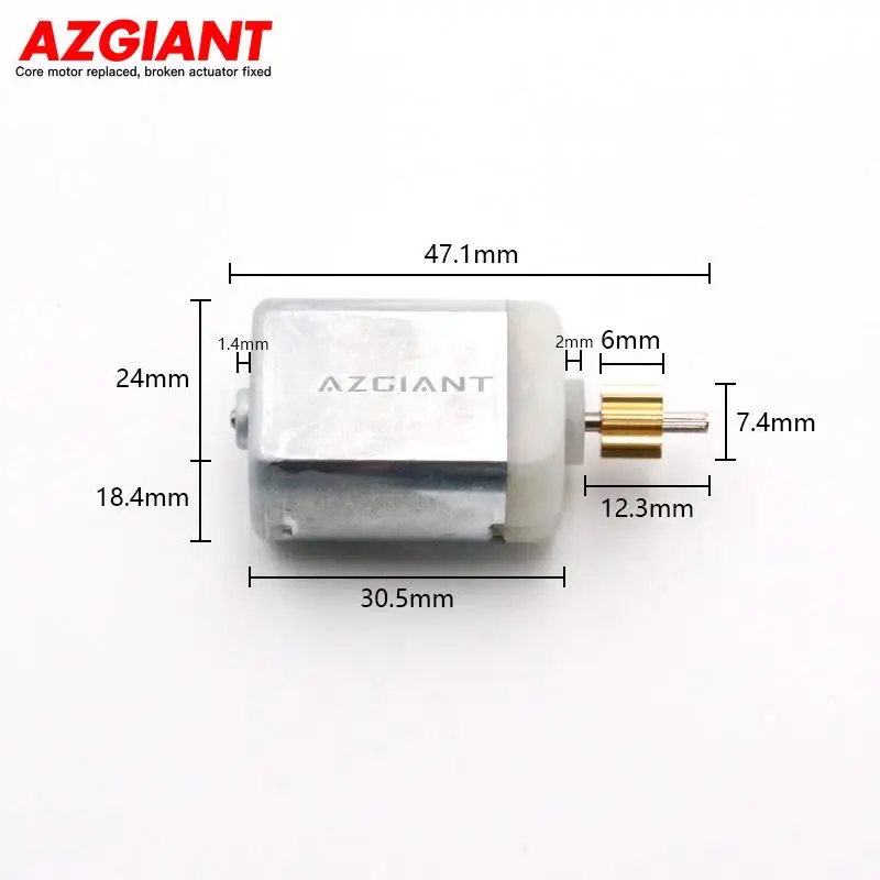 

AZGIANT 1pcs for 2013-2021 Ford EcoSport Car Rear Trunk Lock Actuator Central Control Locking System DC 12V Motor Engine