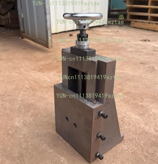 Cast iron slider vertical dovetail groove trailer L-type lifting slide screw mechanical guide module