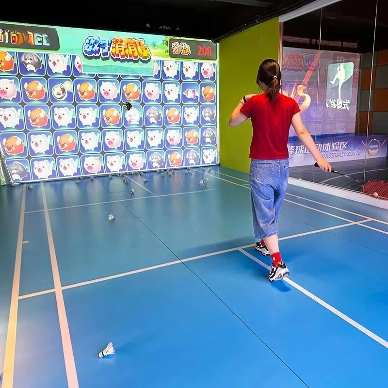 New Design Simulator Indoor Badminton Fitness Equipment Virtual Reality Simulator Training Sport Game