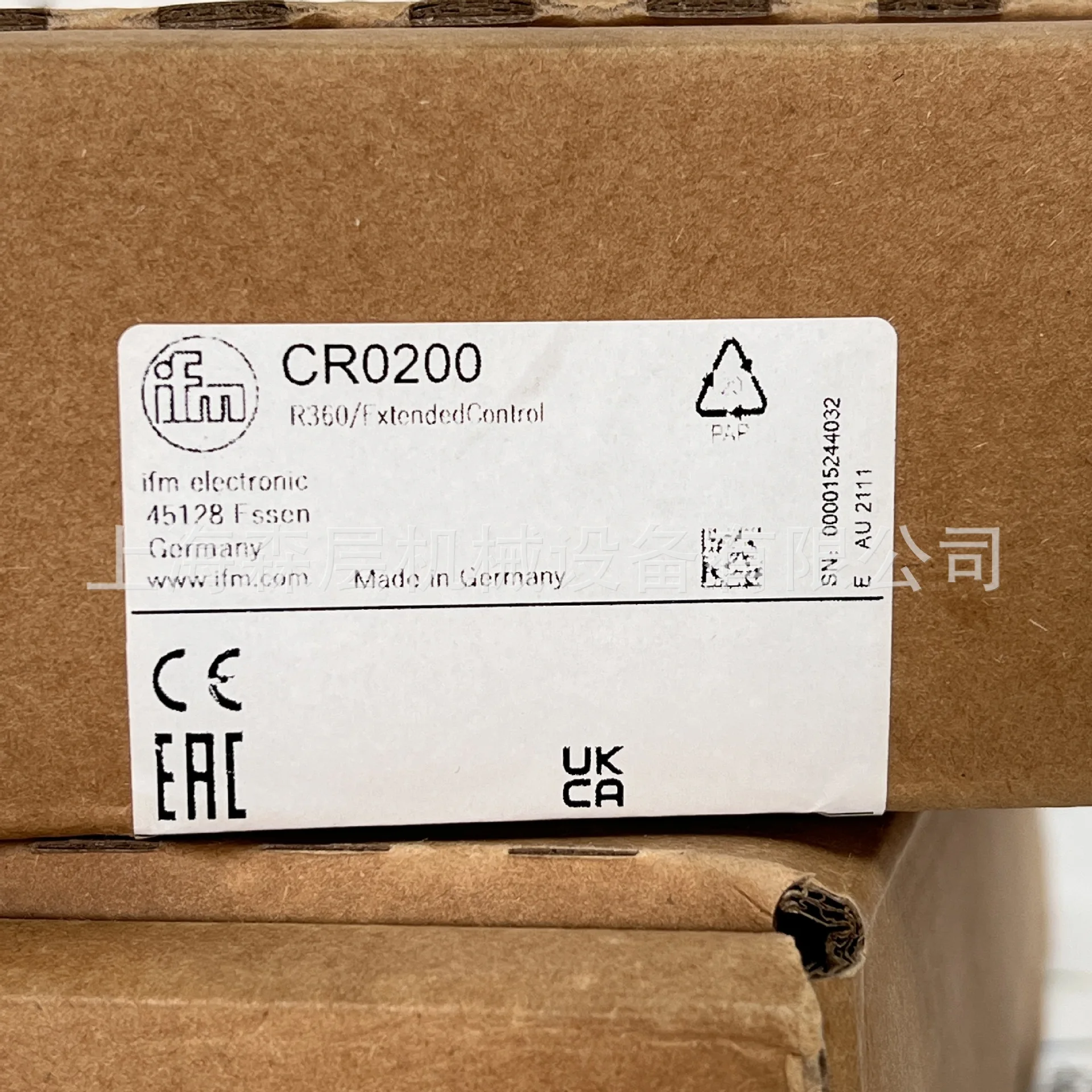 2025 IFM Yifumen Programmable Controller CR0200 Shanghai Senlayer Spot Special Offer