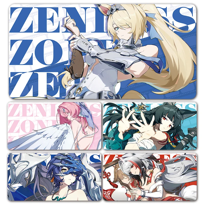 New Design Zenless Zone Zero Mouse Pad  Ye Shunguang Remielle Sigrid XXL Large Mousepad Keyboard Pad Desk Mat Keyboard Mats