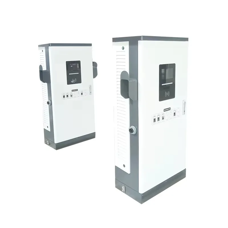 CE Certified 60kW DC Fast Charger Floor Mount Mixed Gun CCS1 CCS2 Commercial EV Station for Parking Lot Custom