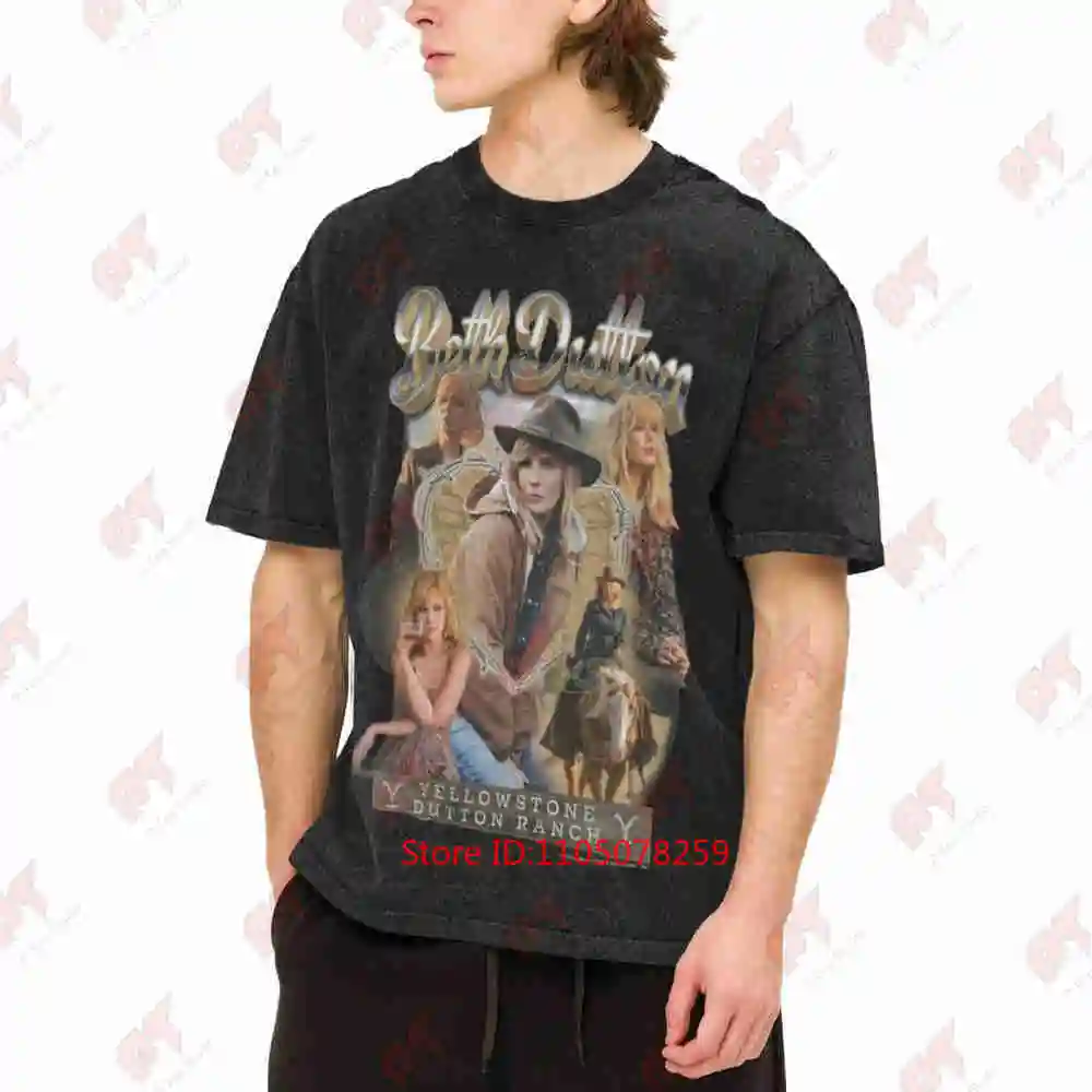 Yellow Stone Beth Heartthrob Vintage Washed Tee Pure Cotton T-Shirt