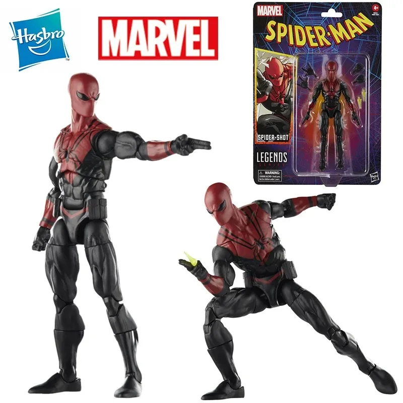 new-original-hasbro-marvel-legends-series-spider-shot-spider-man-comics-collection-action-figure-model-toy-birthday-gift