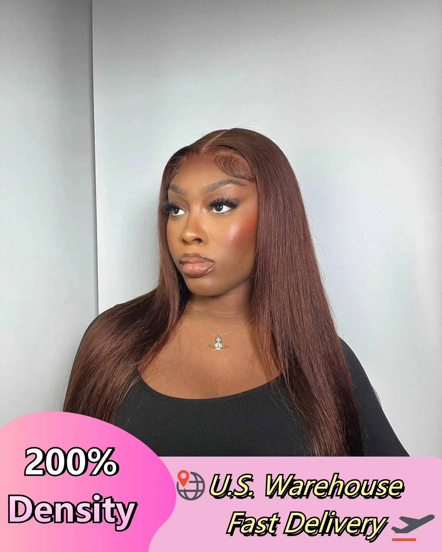 13x4 Colored Virgin Human Hair For Women 38inches 13x6 Straight Chocolate Brown Hd Transparent Lace Frontal Wigs Human hair