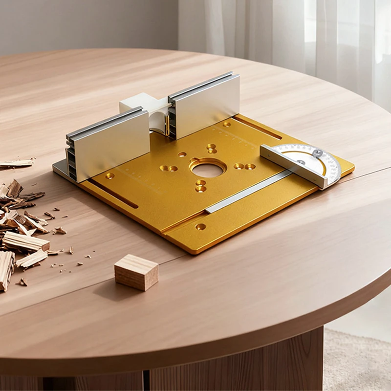 Bakelite Milling Table Top, Mini Table Saw Panel, Small Routers Inverted Panel,Adjustable Workbench for Edge Trimmers