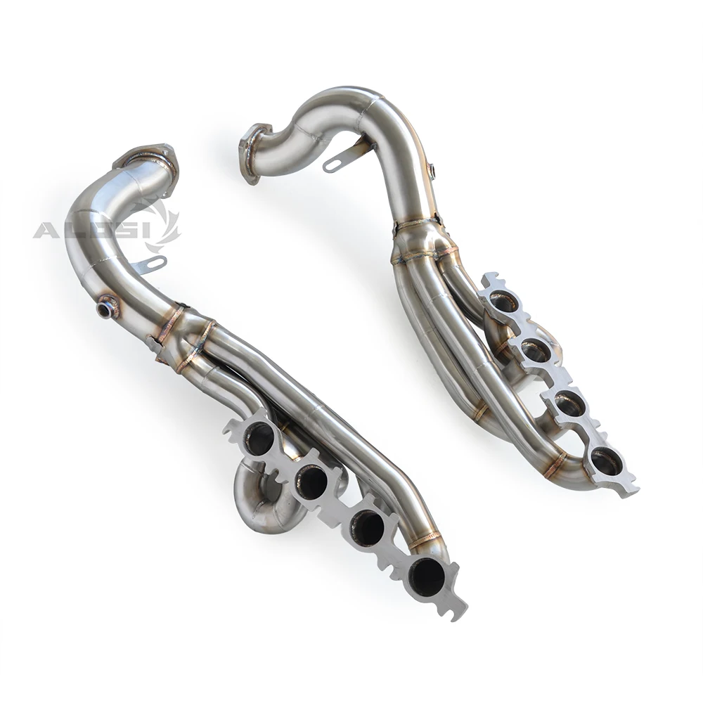 Exhaust manifold for Audi RS4 B8 4.2L 2007-2013 RS5 4.2L 2009-2014 stainless steel performance exhaust catless manifold