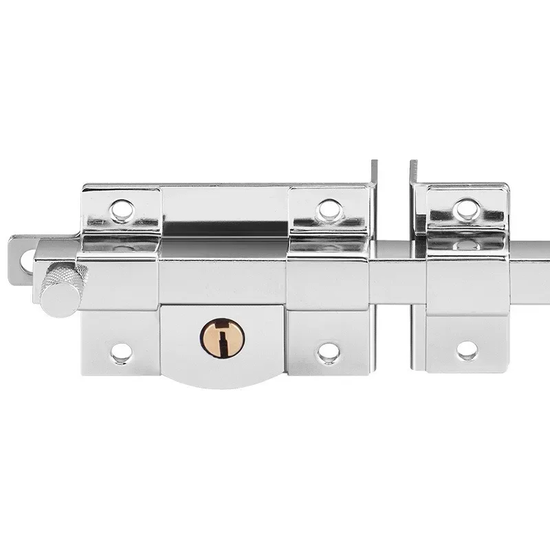 Garden Fence Door Cross Key External Lock, Anti-theft Door Bolt, Heavy-duty Wooden Door Lock, Bolt Lock