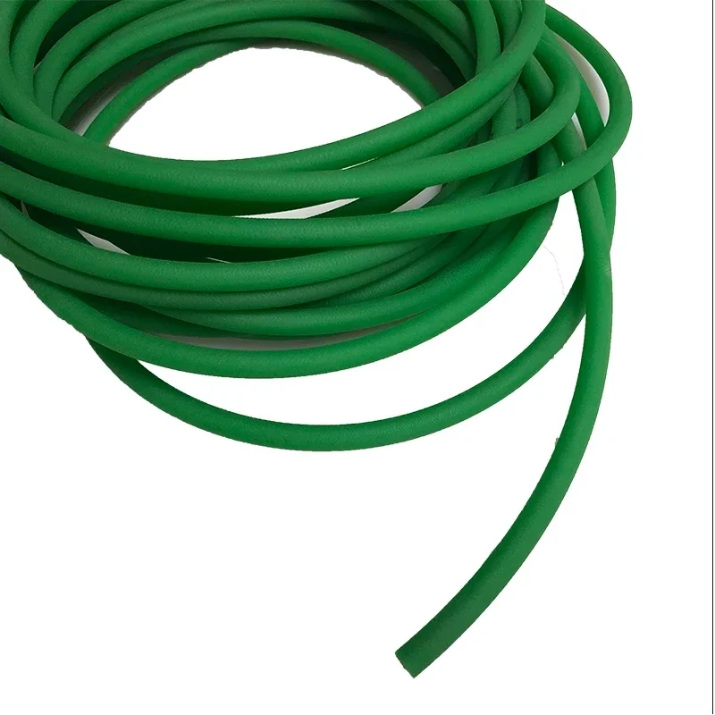 Green Coarse Polyurethane Solid PU Round Belt Round Belt Drive Belt 1.5/2/2.5/3/3.5/4/4.5/5.5/6/7/8/9/10/11/12/15MM~18MM
