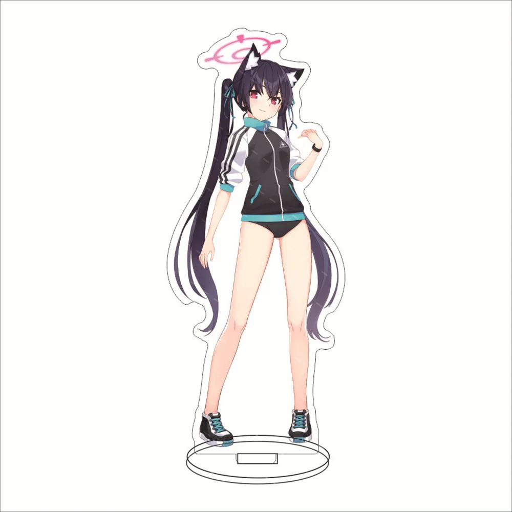 Anime Peripheral Blue Archive Stand Misono HD Mika Shirasu Azusa Yutori Natsu Acrylic Standing Model Plate Desk Display Ornament