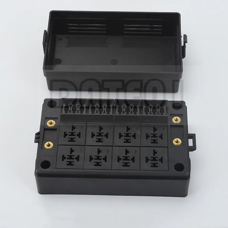 Imagem -04 - Circuito de Relé Eletromagnético Caixa de Controle Mestre Veículo Comercial Automotivo rv dc Engine Room Caixa de Fusíveis Modificada Multiway