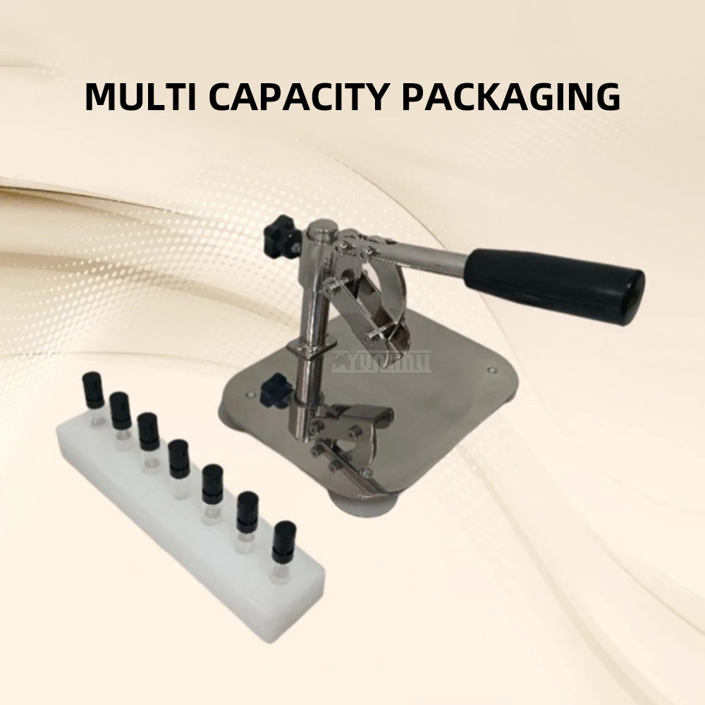 Perfume Sample Fragrance Packaging Tool Bottle Sealing Machine 10mm/11mm/12mm Bottles Compact Sealing Device