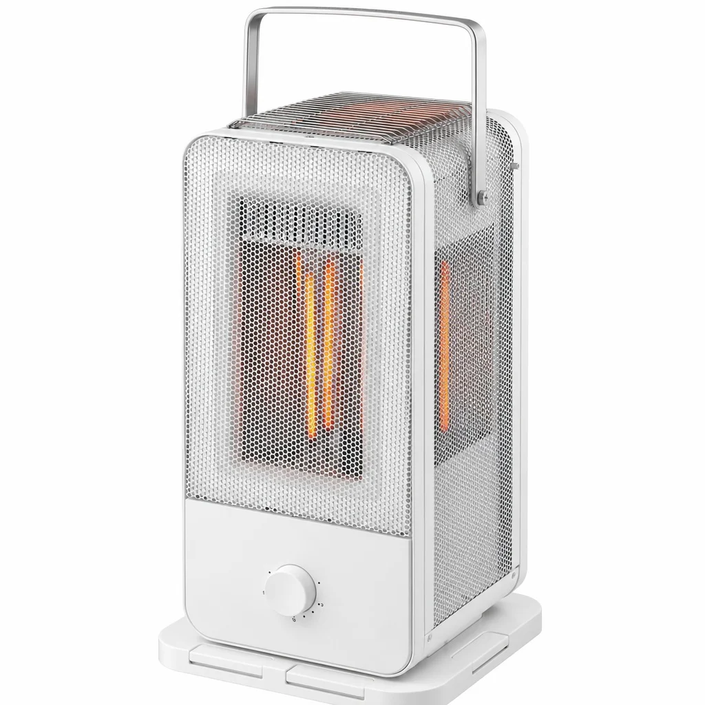 Wholesale 2000W 5-Sided Carbon Fiber Infrared Heater with Foot Pedal SwitchHeating Carbon Tube Radiator for Home Office