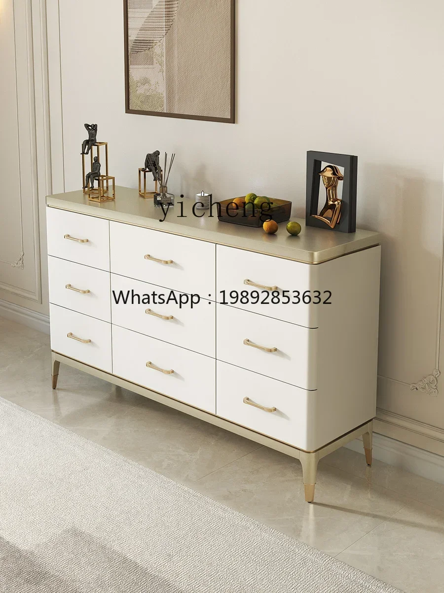 

A1 Simple Modern Wall Locker Living Room Entrance Chest of Drawer Storage Cabinet