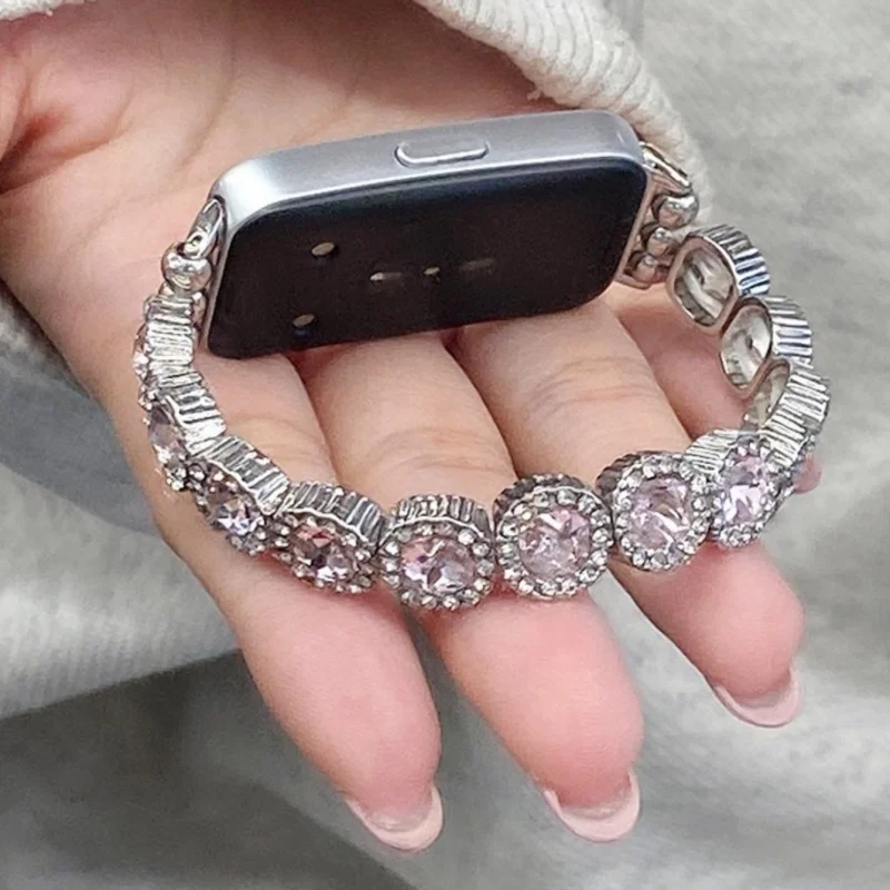 

High end luxury metal strap suitable for Huawei GT5/GT5 Pro/GT4/GT2/3/4 22mm/20mm/18mm fashionable strap