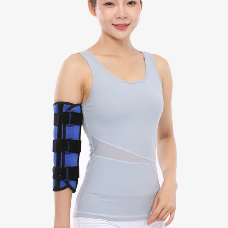 Elbow Joint Fixation Band Arm Fracture Brace Elbow Rehabilitation Splint Adjustable Upper Limb Protective Bandage