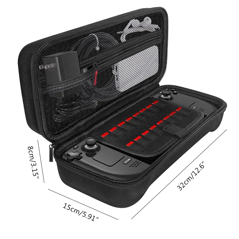 Tragbare Aufbewahrungsbox für unterwegs, für Koffer-Organizer, Tasche für Steam Deck Con