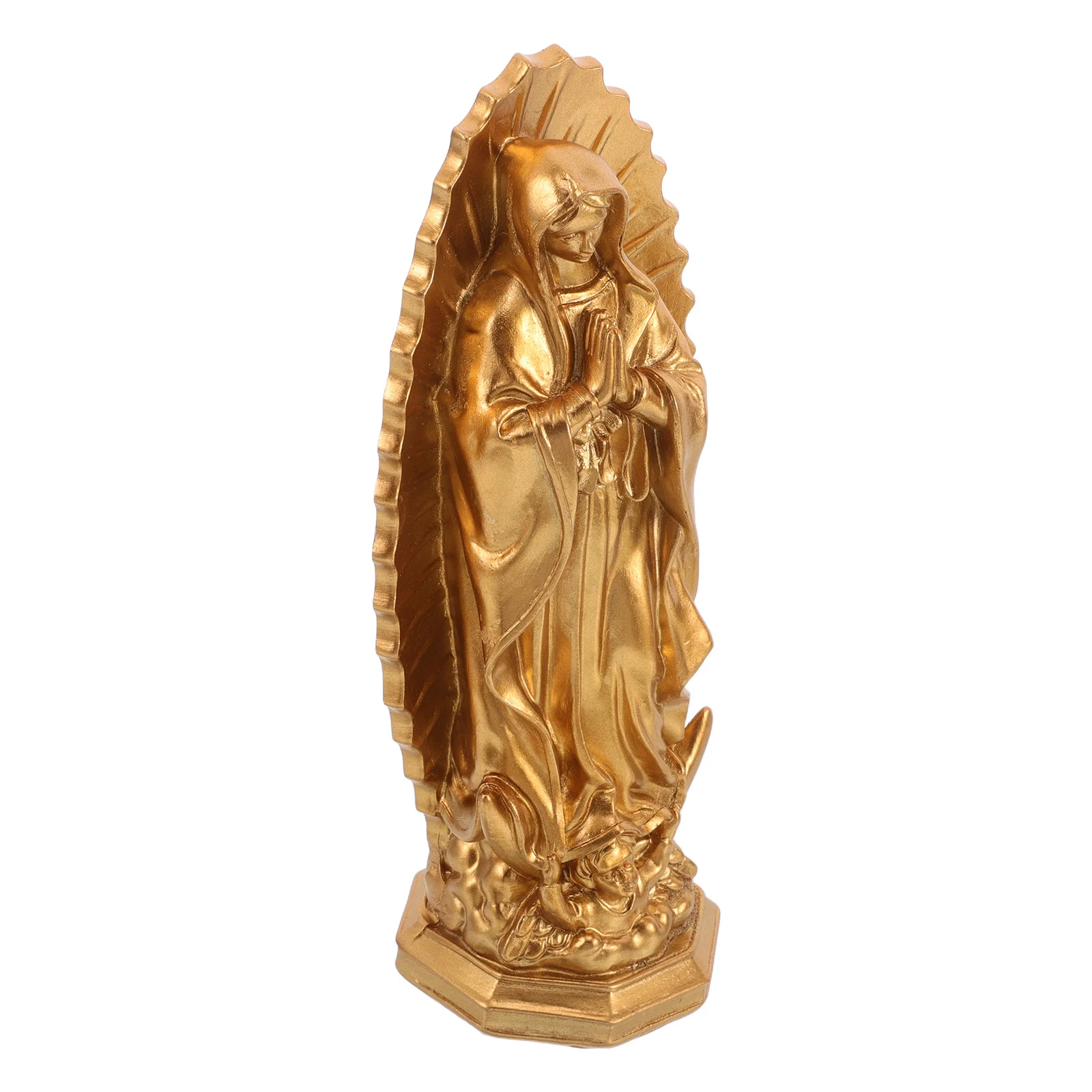 

Virgin Mary Statue Resin Catholic Indoor Outdoor Decor Religious Sculpture Home Church Office Christmas Mother’S Day Gift