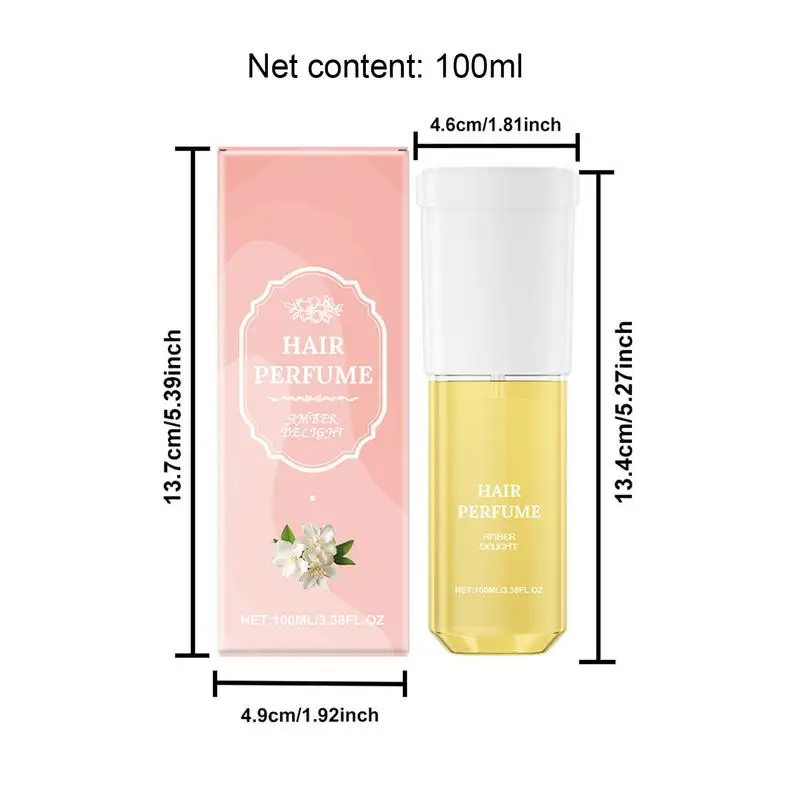 100ml Women Hair & Body Perfume Long-Lasting Floral Fragrance Nourish hair and increase confidence For Daily dating business