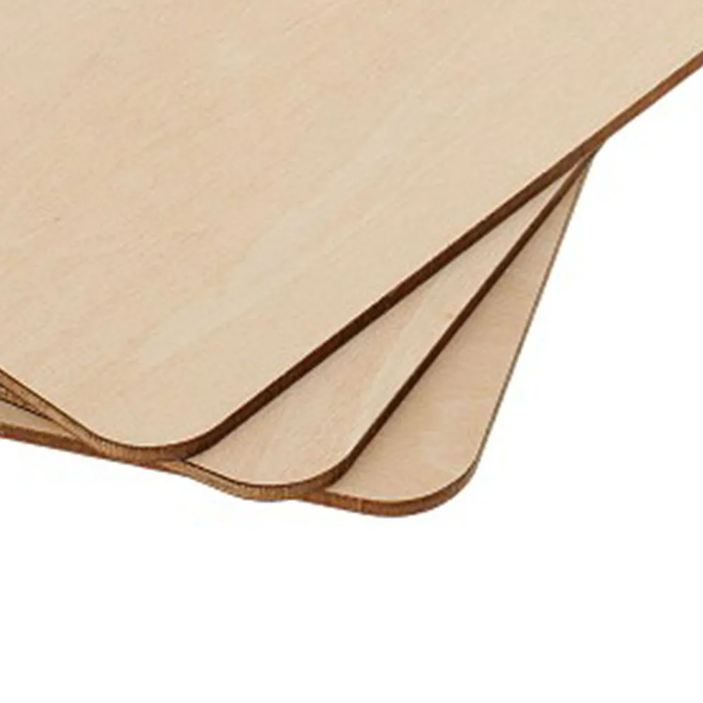

10PCS Wooden Natural Craft Board Puzzle for Graffiti Home Decor Kids Learning 6.4CM Handmade Wood Craft Tool