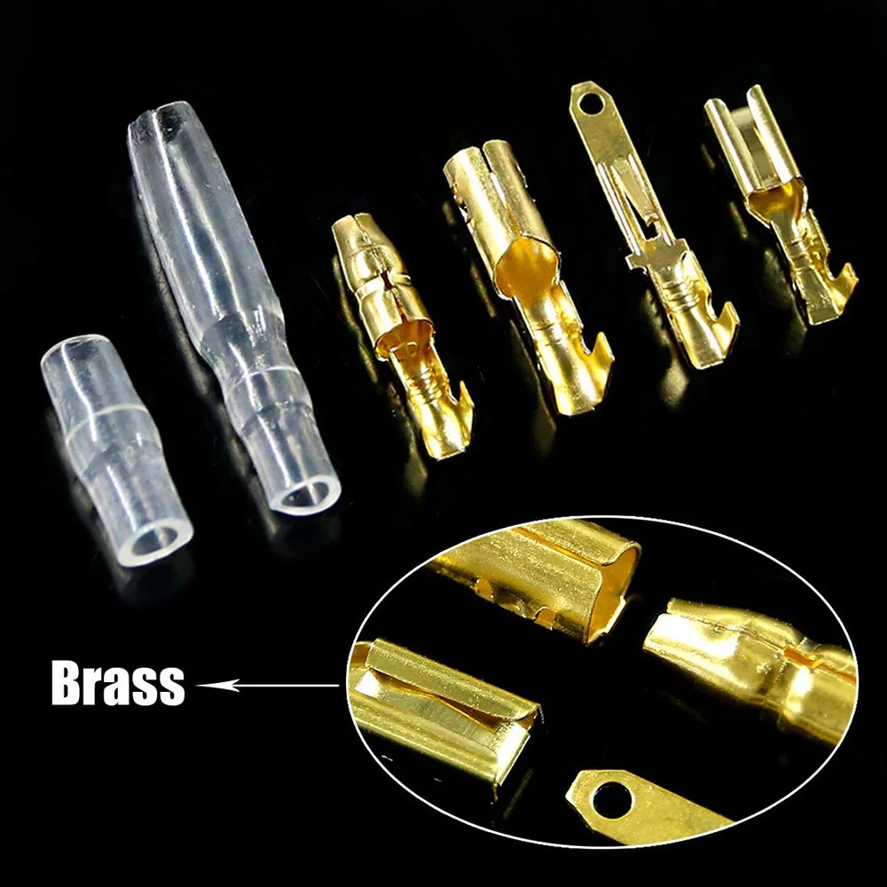 700Pcs Car Motorcycle 2.8mm 2/3/4/6/9 pin Automotive Electrical Male Female Cable Terminal  Plugs Wire Connector Kit